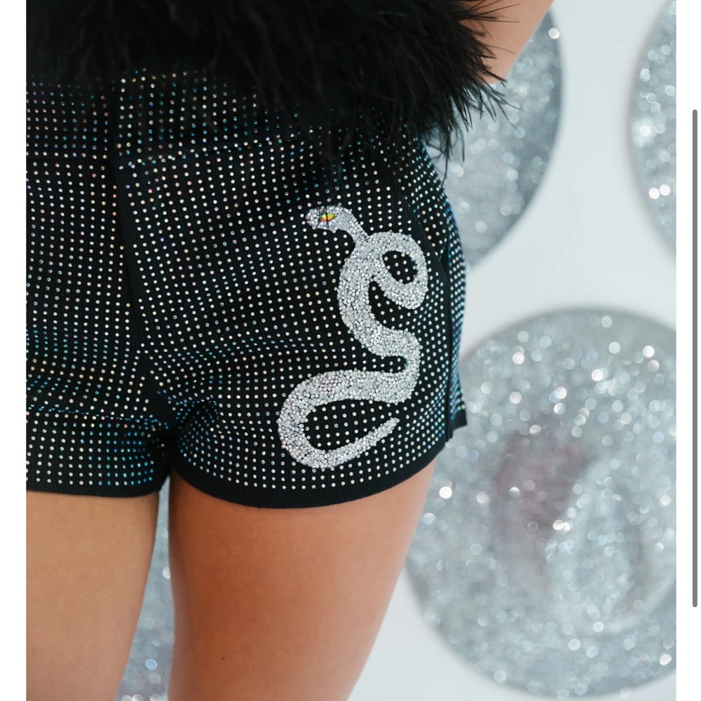 Jeweled Snake Shorts perfect for Taylor Swift concert!